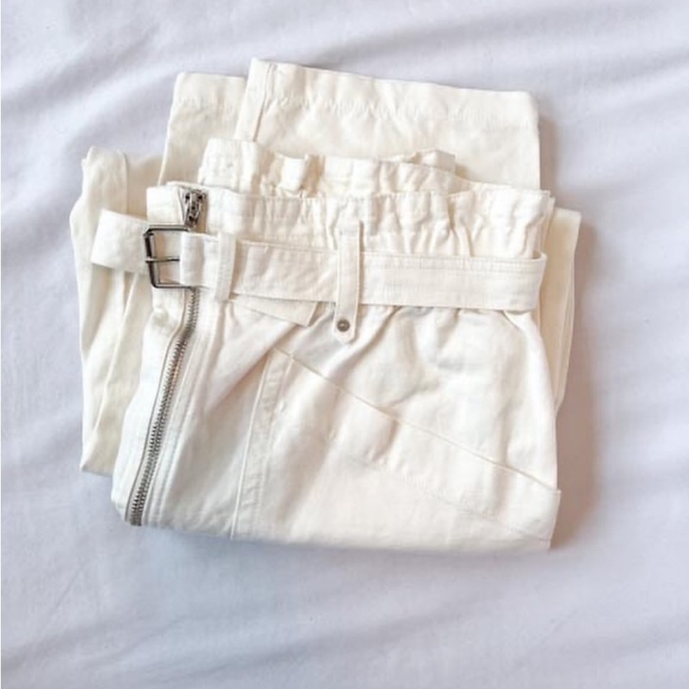 Banana Republic White Cargo Pants - Picture 5 of 6